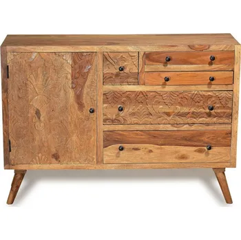 Komoda Ručně zpracovaná komoda z masivního akátu Aisha