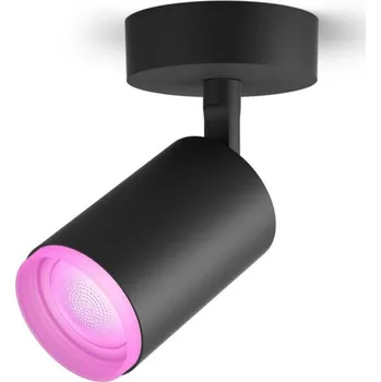 Bodové svítidlo Bodové svítidlo Philips 50631/30/P7 Hue Fugato White and Color Ambiance Spot - černé