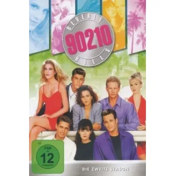 DVD film Beverly Hills, 90210. Season.02, 8 DVDs: USA – Jason Priestley,Shannen Doherty,Luke Perry (DE)