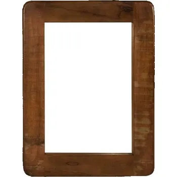 Předsíňová stěna Starožitné zrcadlo Frankfurt rám z recyklovaného dřeva