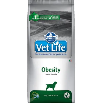 Krmivo pro psa 2× 12 kg Farmina Vet Life Dog Obesity granule pro psy