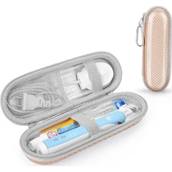 PhD Keisi Cestovní pouzdro 1 ks pro elektrické kartáčky Oral B a Philips růžové