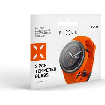 Příslušenství k chytrým hodinkám FIXED FIXGW-1002 ochranné sklo pro Samsung Galaxy Watch4/5 40 mm 2 ks
