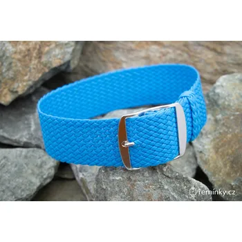 Perlonový řemínek A-nis PERLON.05A Barva spony: stříbrná, Délka řemínku: standardní velikost, Šířka řemínku v mm: 14