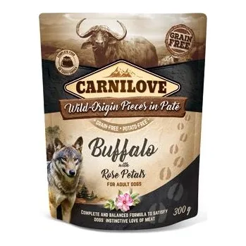 Carnilove Dog Pouch Paté Buffalo & Rose Petals 300g