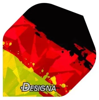 Příslušenství pro šipky Designa Letky Patriot Hologram Germany