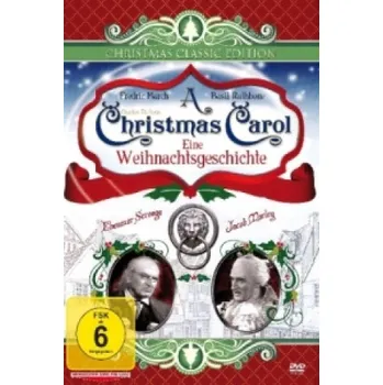 DVD film A Christmas Carol - Eine Weihnachtsgeschichte (1954), 1 DVD: USA – Charles Dickens (DE)