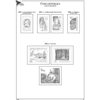Sběratelství Albové listy POMfila ČR - ročník 2009, rozš. verze - (23), vč. zesílených obalů