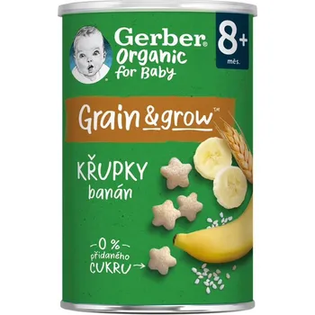 Nestlé Gerber Organic for Baby Grain & Grow BIO 35 g banánové
