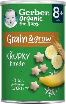 Nestlé Gerber Organic for Baby Grain & Grow BIO 35 g banánové