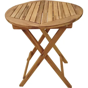 Zahradní stůl Texim Lungi I. 60 x 73 cm hnědý