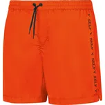 Pánské plavky SM22-26 oranžová - Self XL