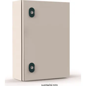 Rozvaděč ETA EC EC080825 průmyslový plechový rozvaděč s montážním panelem IP66 800x800x250mm