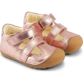 BUNDGAARD BAREFOOT dětské letní sandálky - Petit Summer Rose Gold Velikost: 24