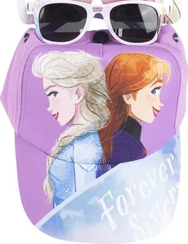 Kšiltovka Disney Frozen 2 Forever Sisters set kšiltovka se slunečními brýlemi
