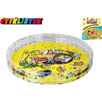 Bazén Bazén Čtyřlístek 122x25cm 3komory