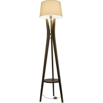 Stojací lampa Light for home - Stojací lampa 9430 "Trion", 1x60W, E27, hnědá