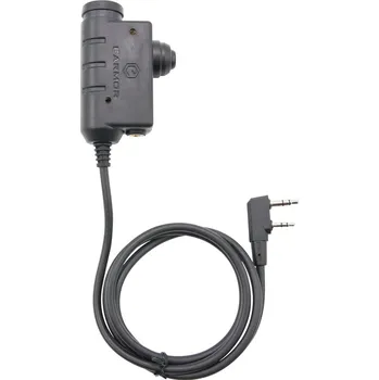 Vysílačka EARMOR PTT tlačítko M51 pro vysílačky WOUXUN, Kenwood, Baofeng