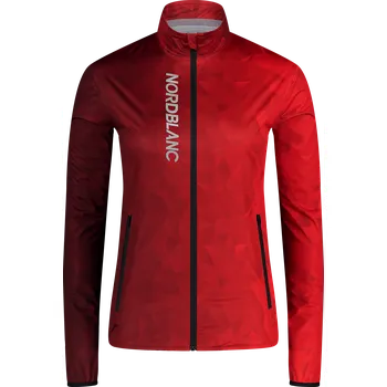 Dámská softshellová bunda NORDBLANC RIDER NBWSL7775 ČERVENÁ 34