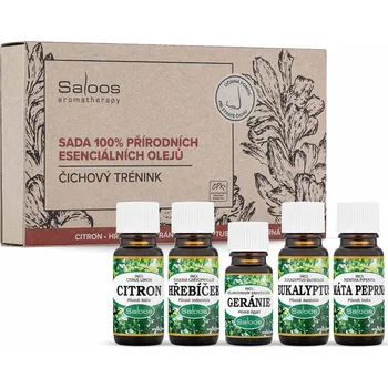 Saloos Sada esenciálních olejů Čichový trénink