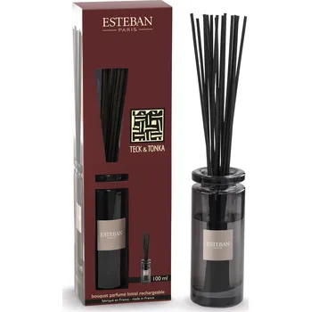 Aroma difuzér Esteban Paris Parfums Esteban Paris Parfums CLASSIC – TECK & TONKA TYČINKOVÝ DIFUZÉR 100 ml