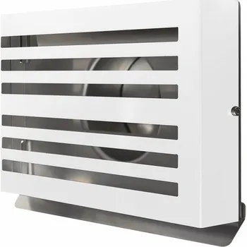 Větrací mřížka Fasádní mřížka Beta 125mm - bílá