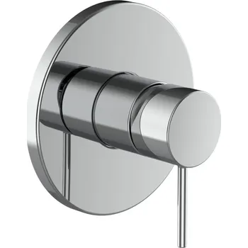 Vodovodní baterie Laufen Twinplus vrchní sada sprchové podomítkové pákové baterie pro Simibox, chrom HF905478100000