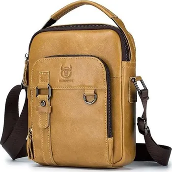 Bullcaptain pánská kožená taška Ursmer Khaki BULLCAPTAIN DJB300s3