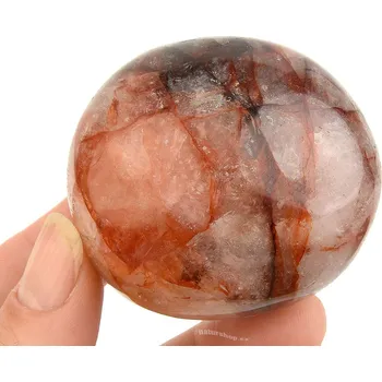 Sběratelství Křišťál s hematitem z Madagaskaru 124g