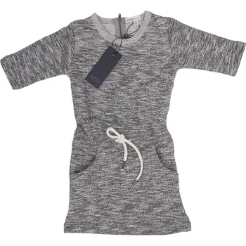 Dívčí šaty Emoi dívčí šedé šaty s kapsami Velikost: 116/122