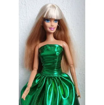 Panenka LOVEDOLLS Zelený lesklý top