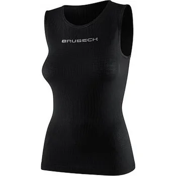 Dámské termoprádlo Dámské termotriko bez rukávu Brubeck 3D Pro Women's black M