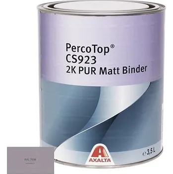 barva na kov Matná polyuretanová 2K barva Axalta PercoTop MATT RAL 7036