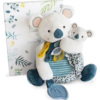 plyšák Doudou Dárková sada - koala Yoca s miminkem 25 cm