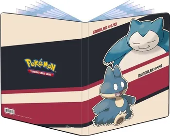 Příslušenství ke karetním hrám Ultra PRO Pokémon Snorlax and Munchlax A4 album na 180 karet