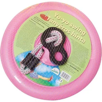 Zahradní houpačka Houpačka Yo-yo Swing růžová