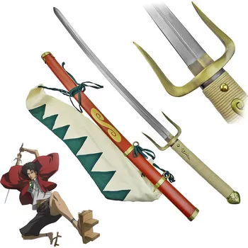 Replika zbraně Chladné Zbraně Asijská šavle "SAI BLOCKER"