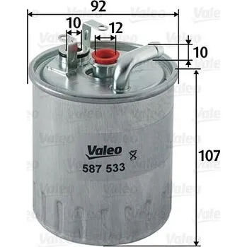 Palivový filtr Palivový filtr VALEO 587533