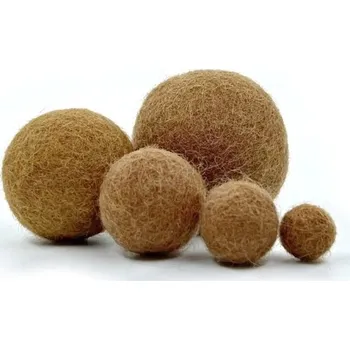 MMboutique Plstěná kulička vel.M 063-Peppercorn