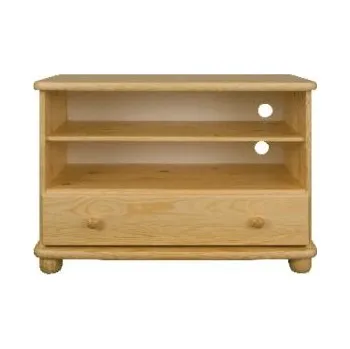 Televizní stolek Drewmax TV stolek RV 126 masiv (Barva dřeva: Olše)