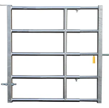 Ohradník Panelová pastevní brána Cosnet délkově nastavitelná 1,1 až 2 m výška 115 cm Easylock