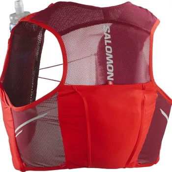 Sportovní taška Salomon Sense Pro 2 with flasks fiery red / cabern - M