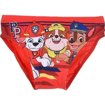 Chlapecké plavky Paw Patrol červené chlapecké plavky Velikost: 116