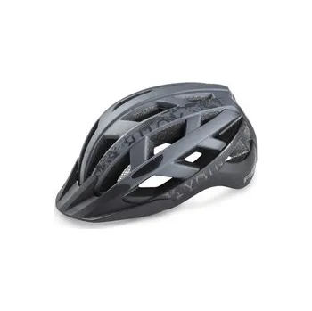 Cyklistická přilba R2 helma Lumen matná šedá-černá, vel. M