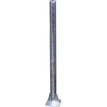 Plotový sloupek Sloupek Cosnet s patkou pro přišroubování k podlaze průměr 76 mm délka 1350 mm