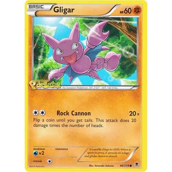 Sběratelská karetní hra Gligar 046/119 - Phantom Forces Typ karty: Non-Holo