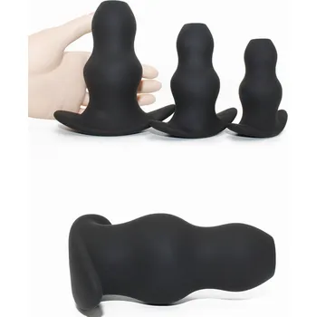 Anální kolík Anální silikonový tunel – velikost S