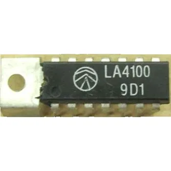 Základní deska LA4100-nf zesilovač 1W,Ucc=6V,DIP14+g