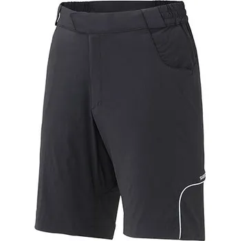 Cyklistické kalhoty SHIMANO Touring kraťasy, černá, M