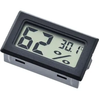 Meteostanice Digitální teploměr a vlhkoměr FY-11 černý